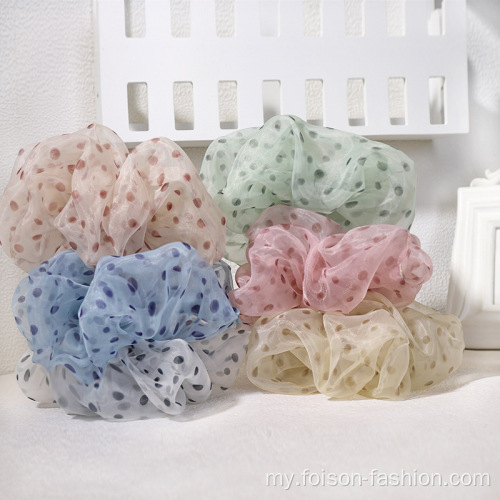 ပူပြင်းတဲ့ ponytail polka အစက်တင်ဘာရော်ဘာတီးဝိုင်း